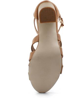 Shuberry Women Tan Heels