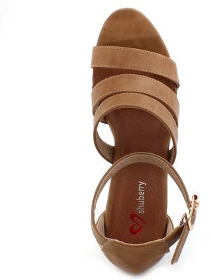 Shuberry Women Tan Heels