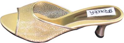 Faith Women Gold Heels