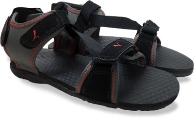 

Puma Men turbulence-black-high risk red Sports Sandals
