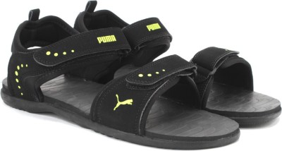 

Puma Men Black-Limepunch Sports Sandals