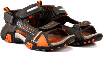 Sparx Men Black Sandals