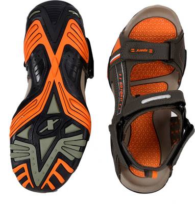 Sparx Men Black Sandals