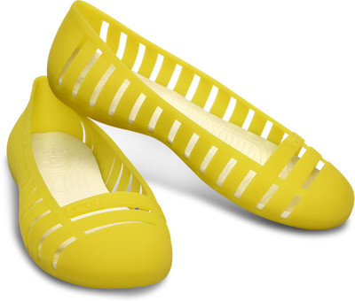

Crocs Women Yellow Flats
