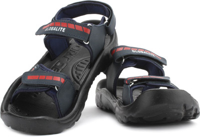 

Globalite Men Navy Red Sports Sandals