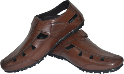 

Human Steps Men Brown Flats