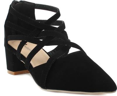 Shuberry Women Black Heels