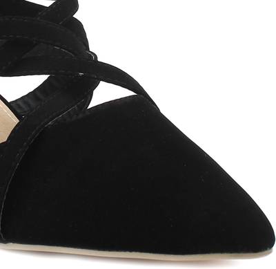 Shuberry Women Black Heels