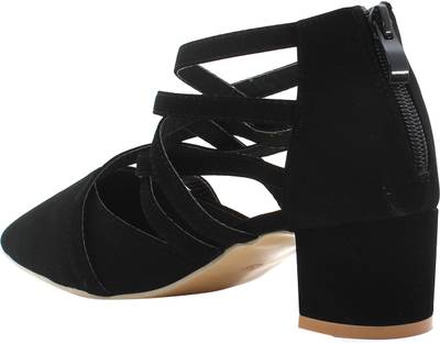 Shuberry Women Black Heels