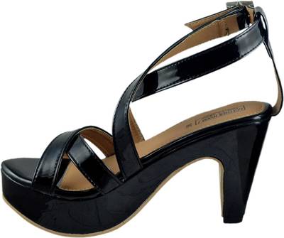 Leatherwood1 Women Black Heels