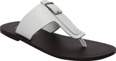 

Shoe Bazar Men White Sandals