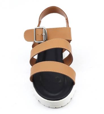 Shuberry Women Tan Heels