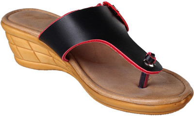 

Bare Soles Women Black Wedges