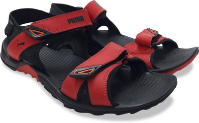 

Puma Men black-high risk red Sports Sandals