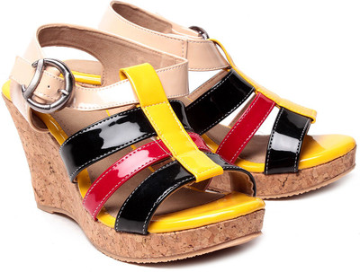 

Nell Women Yellow Wedges