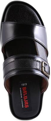 Balujas Men Black Sandals
