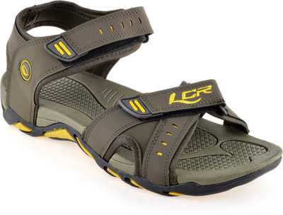 

Lancer Men Olive,Yellow Sports Sandals