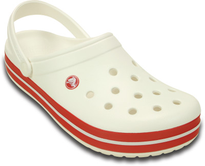 Crocs Men White Sandals