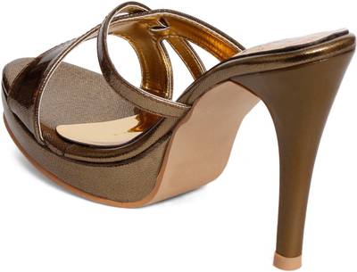 Meriggiare Women Gold Heels