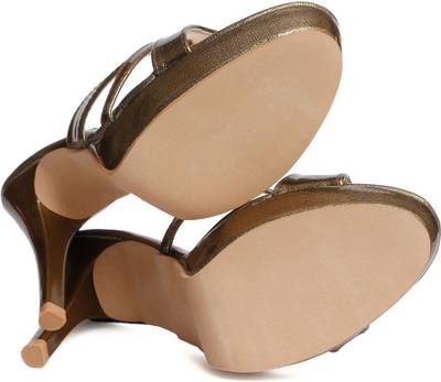 Meriggiare Women Gold Heels
