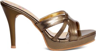 Meriggiare Women Gold Heels