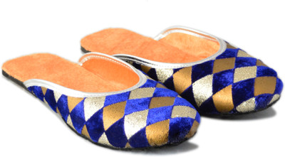 

Myra Women Blue Flats
