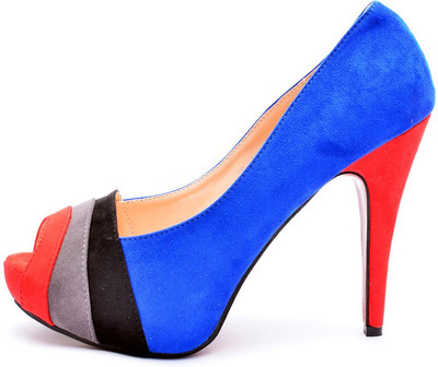 

Bruno Manetti Women Navy Heels