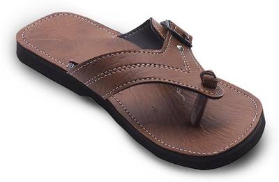 Indiangiftemporium Men Brown Sandals