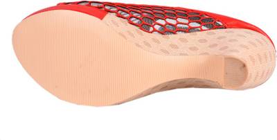 Trilokani Women Red Heels