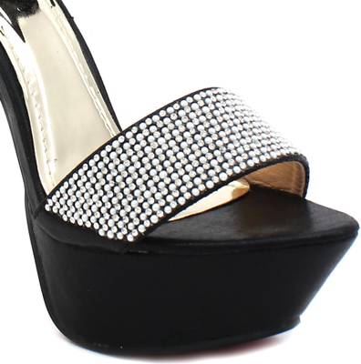 Shuberry Women Black Heels