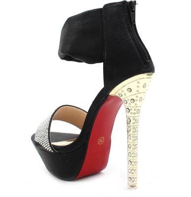 Shuberry Women Black Heels