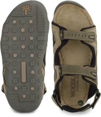Woodland Men Khaki Sandals