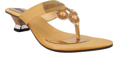 Sapyork Women Gold Heels