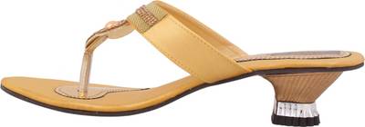 Sapyork Women Gold Heels