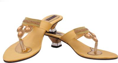 Sapyork Women Gold Heels