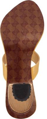 Sapyork Women Gold Heels