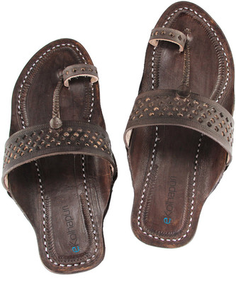 

eKolhapuri Women Brown Flats