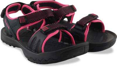 

REEBOK Women GRAVEL/ ELECTRO PINK/ BLA Sports Sandals