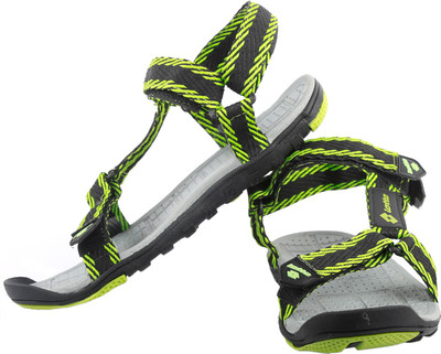 

Lotto Men Black Lime Sports Sandals