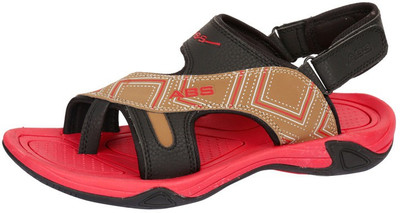 

ABS Men Black/Red Sports Sandals