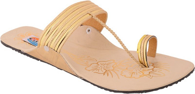 

Walk N Style Women Gold Flats