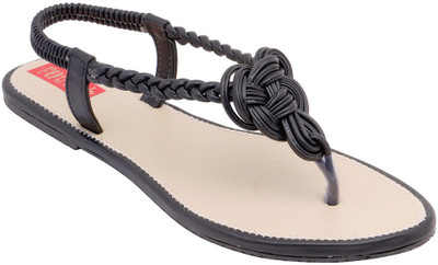 

Footrendz Women Black Flats