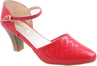 Adorn Women Red Heels