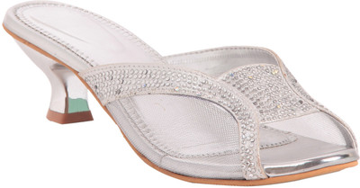 

Adorn Women Silver Heels