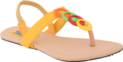 

Walk N Style Women Yellow Flats