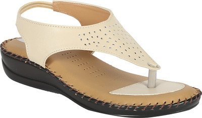 

Zachho Women Cream Flats