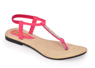 

Indirang Women Pink Flats
