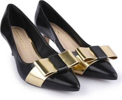 Cecconello Women Brown/Gold Heels
