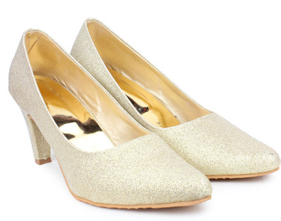 

London Steps Women Golden Heels