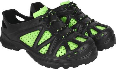 Aero Men BLACK::P.GREEN Sandals